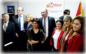 Juramentación de la nueva Junta Directiva de la Federación de Asociaciones de Peruanos en España (FEDAP)